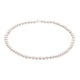 Collier Rang - Fermoir Anneau Marin Or Blanc